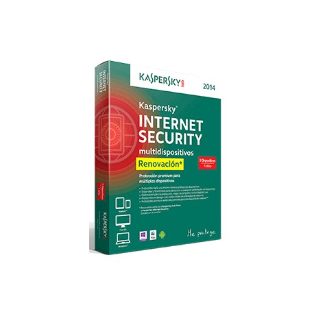 KASPERSKY RENOVACION INT SEC 3 US - Envío Gratuito