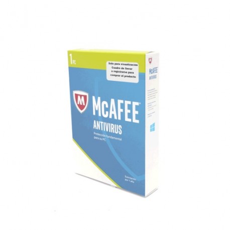 ANTIVIRUS MCAFEE 2017 PARA 1 PC - Envío Gratuito