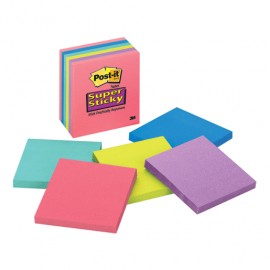 POST-IT SUPER STICKY ULTRA 3X3 6 PAQUETES
