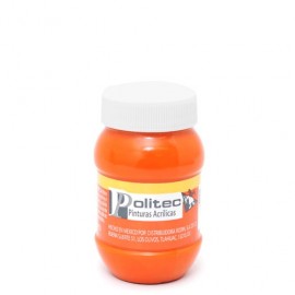 PINTURA ACRILICA POLITEC NARANJA No308 100ML