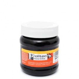 PINTURA ACRILICA POLITEC NEGRO INTENSO No302 250ML