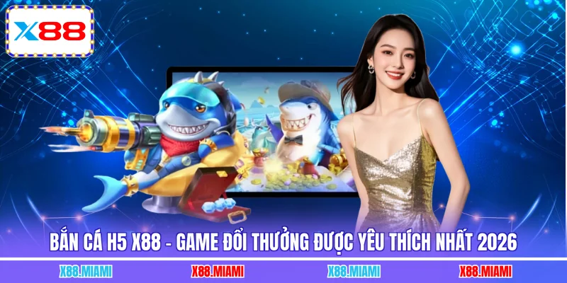Bắn Cá H5 X88 - Game Đổi Thưởng Được Yêu Thích Nhất 2026