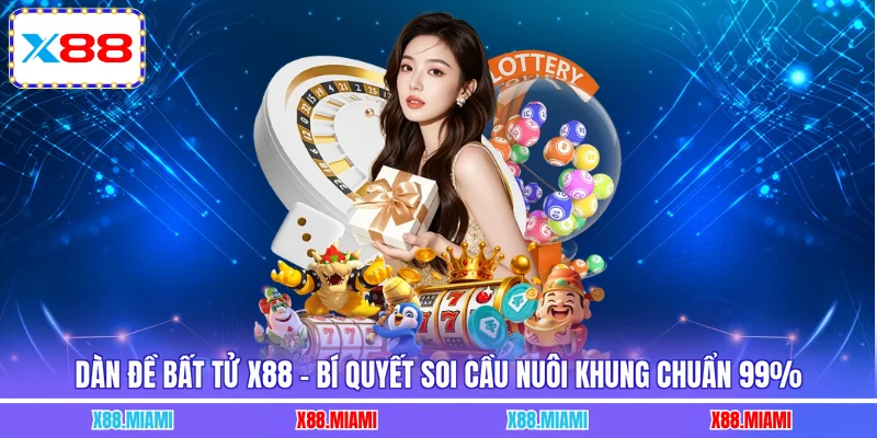 Dàn Đề Bất Tử X88 - Bí Quyết Soi Cầu Nuôi Khung Chuẩn 99%